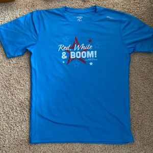 Men’s Red, White and Boom Brooks T-shirt